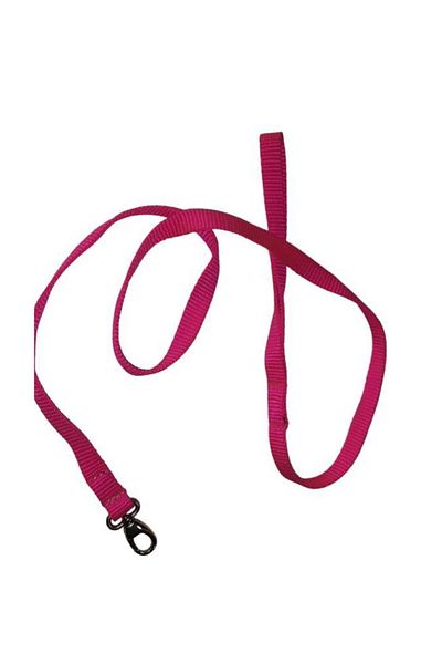 Lovely Cat Dog Ribbon Walking Strap Pink 1.5cm - 120cm