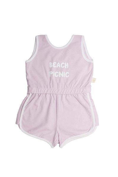 Miela Kids Ολόσωμη φόρμα για κορίτσι στην παραλία
