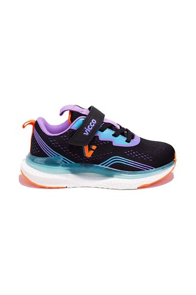 Vicco Nebula 346f24y113 Black Purple Pantofi sport pentru copii 001