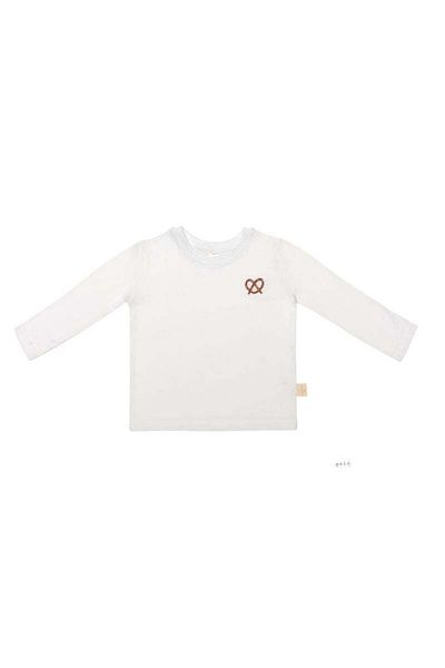 Miela Kids Tricou cu mânecă lungă cu broderie Cracker