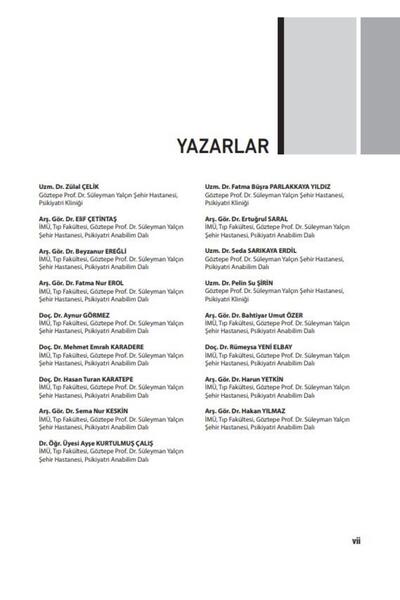 Nobel Tıp Kitabevleri Psikiyatri Ders Notları