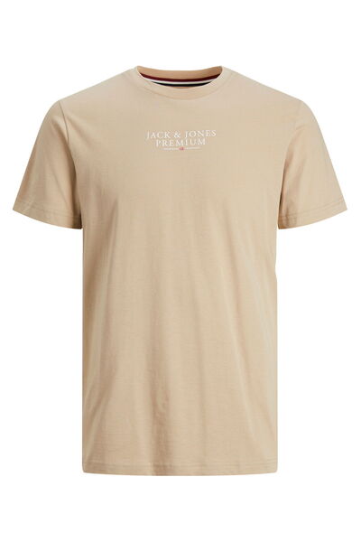Jack & Jones Tricou pentru bărbați cu gât cu logo imprimat - Bluarchie