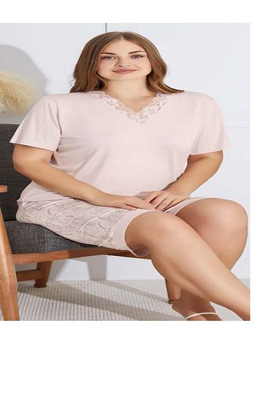 Sevim Battal Shorts Pajama Set 15580