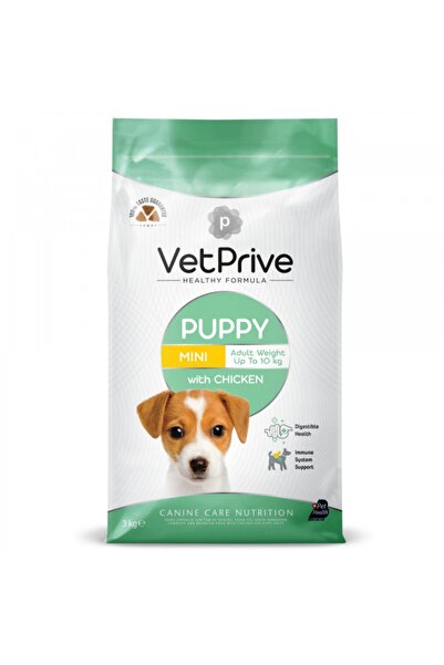 VetPrive Vet Prive Tavuklu Mini&Küçük Irk Yavru Köpek Maması 3kg
