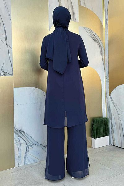 Bym Fashion Διπλό κοστούμι 8487 Navy Blue