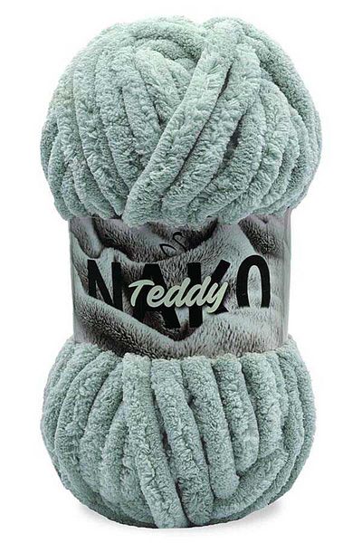 NAKO TEDYY Velvet Thread Light Gray 200 Gram Single - 14226