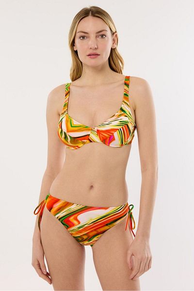 AYYILDIZ 4639 Orange Recovery Bikini Set