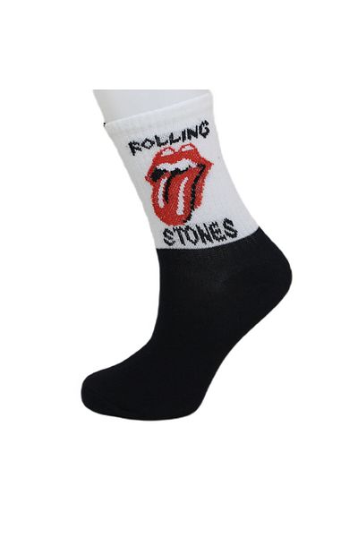 LOOKSOCKS Look Socks Κόκκινες κάλτσες με μοτίβο χαρακτήρων κολεγίου 3 ζευγάρια