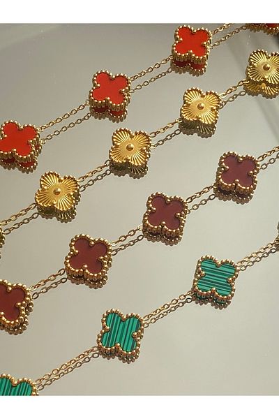kems jewels Steel Clover Model Bracelet
