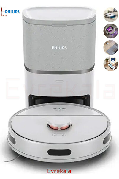 Philips Evrekala Shop Robot Süpürge Philips Islak-Kuru Tüm Zeminleri Silme-Sü...