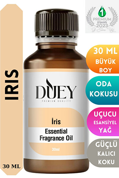 DUEY İris Uçucu Yağ 30ML Buhurdanlık Yağı Difüzör Esansı Oda Kokusu Esansı Ha...