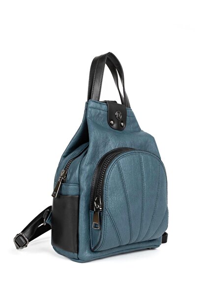 HNB Τσάντα Γυναικείο Σακίδιο Μοντέλο Mv059 Τιρκουάζ