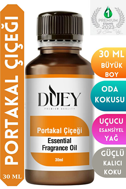DUEY Portakal Çiçeği Uçucu Yağ 30ML Buhurdanlık Yağı Difüzör Esansı Oda Kokus...