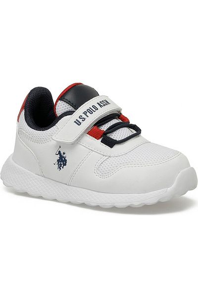 U.S. Polo Assn. U.S. Polo AssnGarfield Jr 4fx Alb Unisex Mers Alergare Copii Sport
