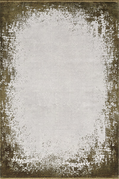 Royal Halı Çam Halı Royal Halı DA VİNCİ DJ05F Yeşil Modern Desen Salon Halısı