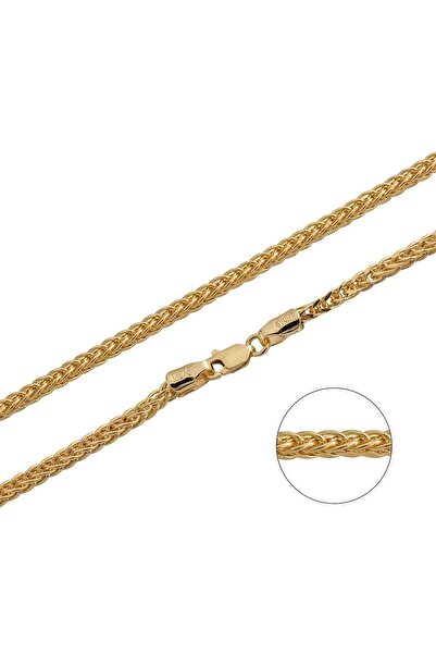 Uşaklıhafız kuyumculuk 14 Ayar Altın 55 Cm Erkek Zincir Kolye