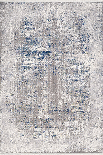 Royal Halı Çam Halı Royal Halı BEYRUT QB04C Gri Eskitme Desen Salon Halı