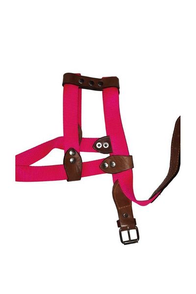 Lovely Adjustable Dog Breast Collar 2.5cm 10-20 Kg Range PINK for Dogs