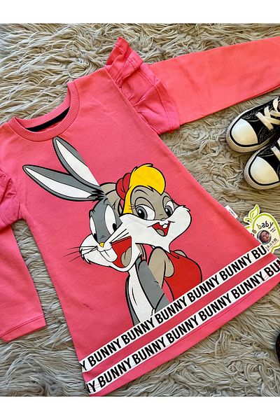 enes baby rochie de sezon pentru fete bugs bunny