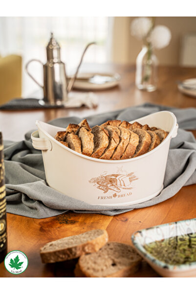 LİNMETAL Metal Kayık Ekmeklik, Gondol Ekmeklik, Ekmek Sepeti, Sunumluk (Fresh...