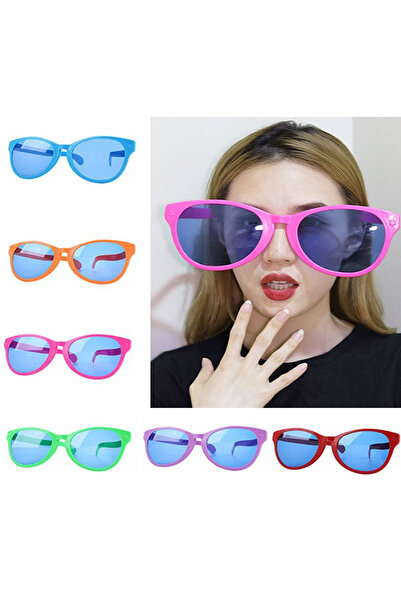 Partimarka Büyük Rengarenk Parti Gözlükleri