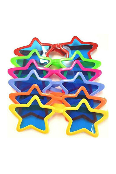 Partimarka Yıldız Şeklinde Büyük Parti Gözlükleri