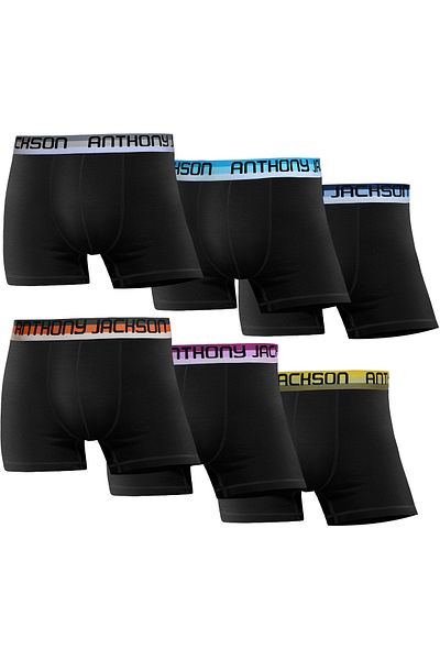 ANTHONY JACKSON Lycra Box of 6 Premium Men's Boxers MORATA