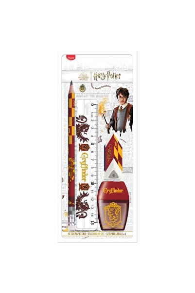 Maped Harry Potter Kırtasiye Seti 4 Parça - Gryffindor 981880