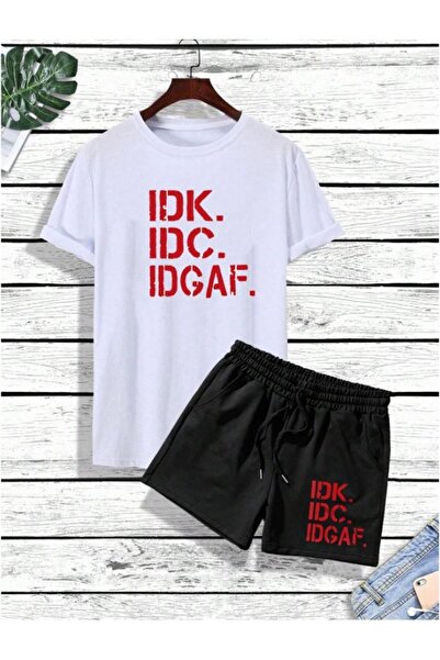 Hunors Sportswear & Company Σετ 2 IDK Σορτς T-shirt Μαύρο Σετ NASASORTTSHIRT