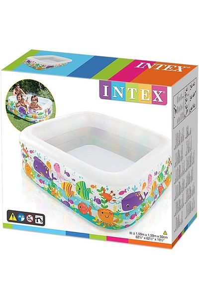 MAGIC TOYS Deniz Desenli 3 Bölme Havuz 159cm 57471