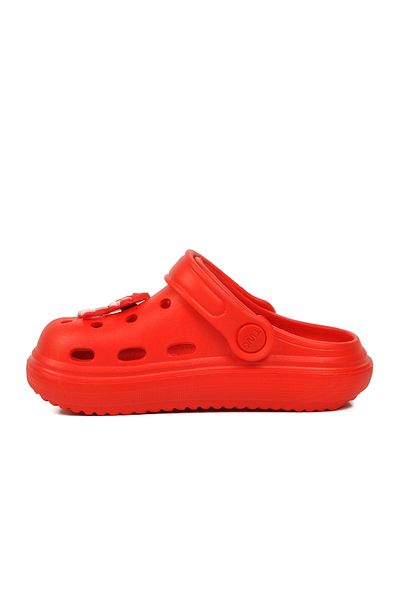 AYAKMOD 755-P Red Children's Sabo Slippers
