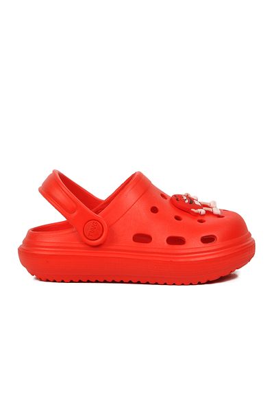AYAKMOD 755-P Red Children's Sabo Slippers