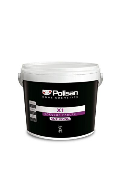 Polisan X1 Su Bazlı Kokusuz Parlak Ahşap Ve Metal Boyası 2.5 Lt Yeşil Ral 6001