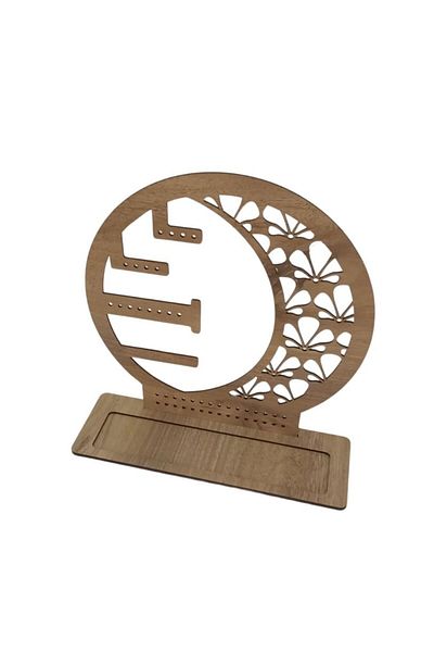 Mars Decorative Earring Stand Jewelry Earring Hanger Wooden Jewelry Box Jewelry Stand Wooden Jewelry Stand