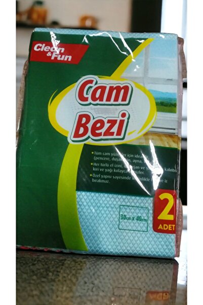 Clean & Cleaner قماش زجاجي 30 × 40 سم 2 قطعة - لا يترك علامات هواء