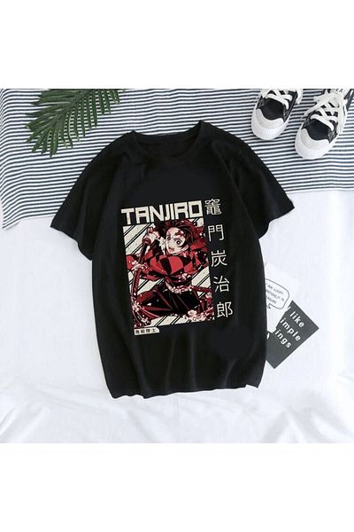 HobyUsa Code Trend Feather Map Black T-Shirt Model28 10083