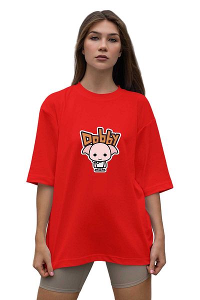 Fanze Dobby Printed Oversize T-Shirt zrn4924