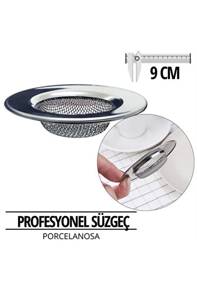 Store 6 ADET Profesyonel 9 cm Çap Lavabo Süzgeci