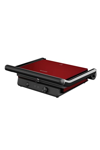 Arçelik 220 - 240 V Kırmızı Cam Tost Makinesi Tm 6046 Çift Yönlü 2 Yıl 2001 W...