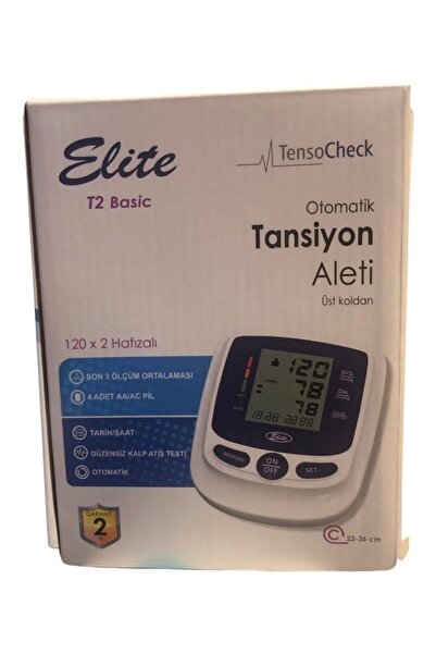 MEDITERIAN Pilli T2 Basic Kol Tipi Otomatik Tansiyon Aleti 8693086198239 Diji...