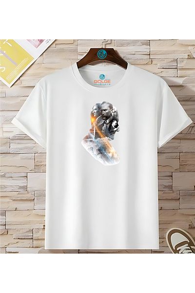 Gölge Store Μπλουζάκι Unisex με στάμπα στήθους Ataturk Silhouette