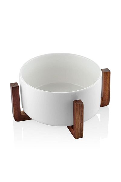 The Mia Woody Porcelain Serving Leg 20 cm