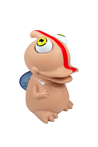 Toyaş لعبة ديناصور 9 سم - لعبة ضغط رمي العيون لتخفيف التوتر موديل 4