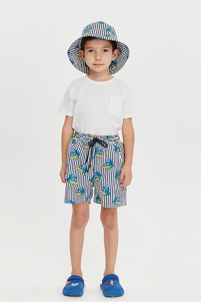 Benittokids Pantaloni scurți de baie cu model pentru băiat 7004