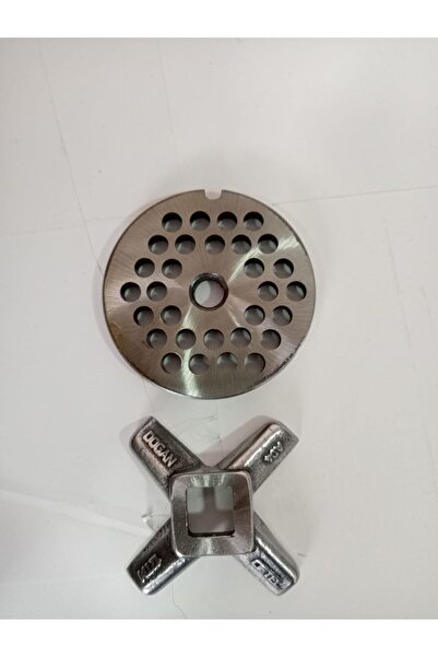 Russet 12 lik Kıyma Makinesi Aynası ve Bıçak Seti-8mm + Bıçak