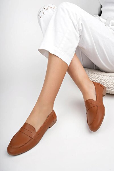 PATRON SHOES Hakiki Deri Kadın Babet