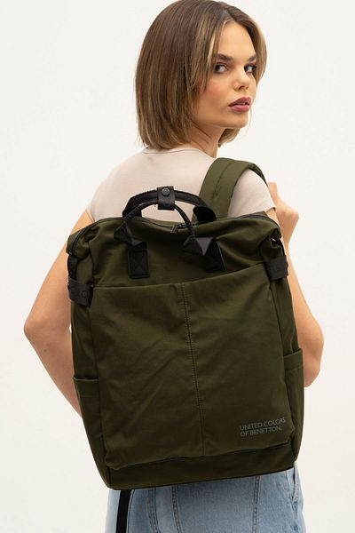 United Colors of Benetton Ανδρικό σακίδιο πλάτης Benetton - Khaki BNT1269