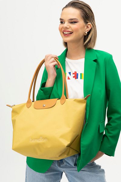 United Colors of Benetton GENȚE DE MÂNĂ BENETTON GALBEN-CAMEL BNT1355