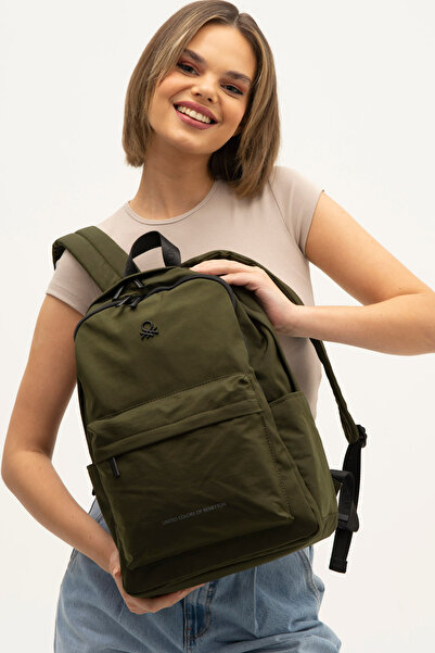 United Colors of Benetton Beneton Men's Backpack - Khaki BNT1267