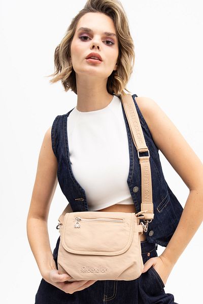 United Colors of Benetton Beneton Women's Crossbody Bag - Nude BNT1254